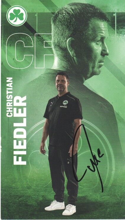 Autogramm Fussball | SpVgg Greuther Fürth | 2021 | Christian FIEDLER
