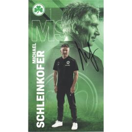 Autogramm Fussball | SpVgg Greuther Fürth | 2021 | Michael SCHLEINKOFER
