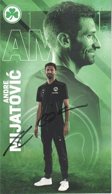 Autogramm Fussball | SpVgg Greuther Fürth | 2021 | Andre MIJATOVIC