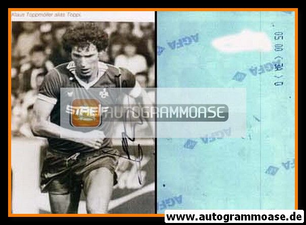 Autogramm Fussball | 1. FC Kaiserslautern | 1970er Foto | Klaus TOPPMÖLLER (Spielszene SW)