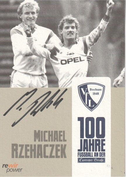 Autogramm Fussball | VfL Bochum | 2011 | Michael RZEHACZEK (100 Jahre)