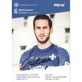 Autogramm Fussball | SV Darmstadt 98 | 2016-2 | Mario VRANCIC