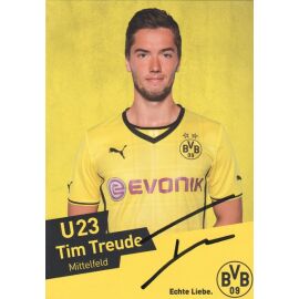 Autogramm Fussball | Borussia Dortmund | 2013 | Tim TREUDE