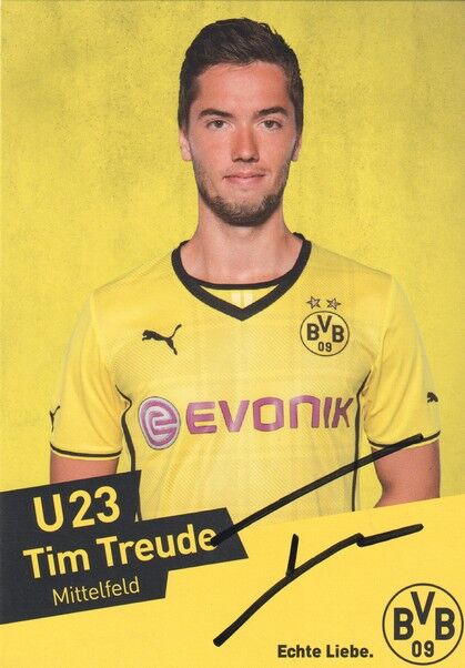 Autogramm Fussball | Borussia Dortmund | 2013 | Tim TREUDE