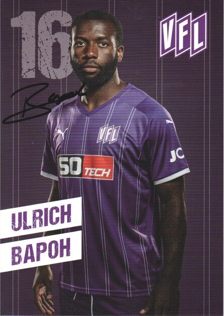 Autogramm Fussball | VfL Osnabrück | 2021 | Ulrich BAPOH