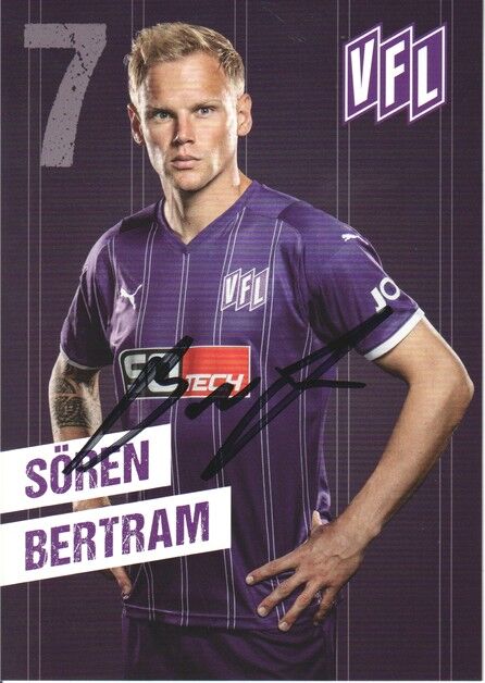 Autogramm Fussball | VfL Osnabrück | 2021 | Sören BERTRAM