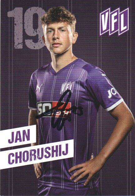 Autogramm Fussball | VfL Osnabrück | 2021 | Jan CHORUSHIJ