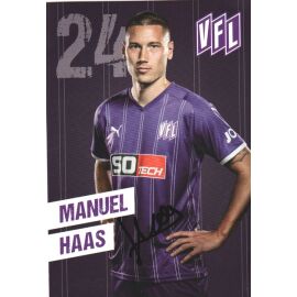 Autogramm Fussball | VfL Osnabrück | 2021 | Manuel HAAS