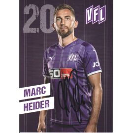 Autogramm Fussball | VfL Osnabrück | 2021 | Marc HEIDER