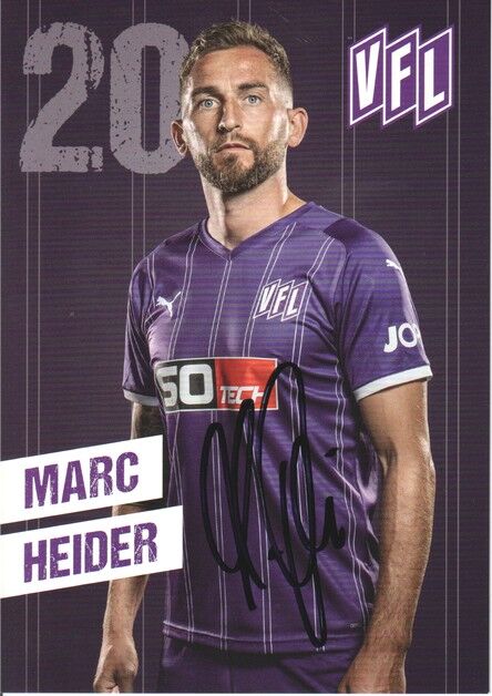 Autogramm Fussball | VfL Osnabrück | 2021 | Marc HEIDER