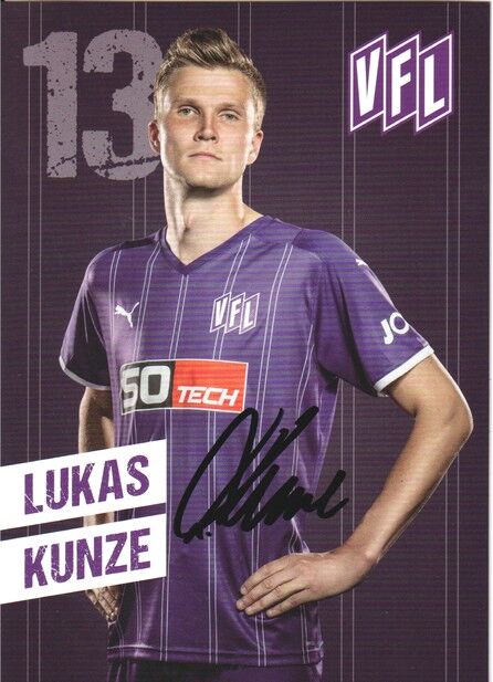Autogramm Fussball | VfL Osnabrück | 2021 | Lukas KUNZE