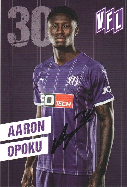 Autogramm Fussball | VfL Osnabrück | 2021 | Aaron OPOKU