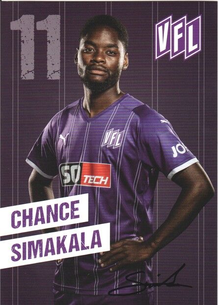 Autogramm Fussball | VfL Osnabrück | 2021 | Chance SIMAKALA