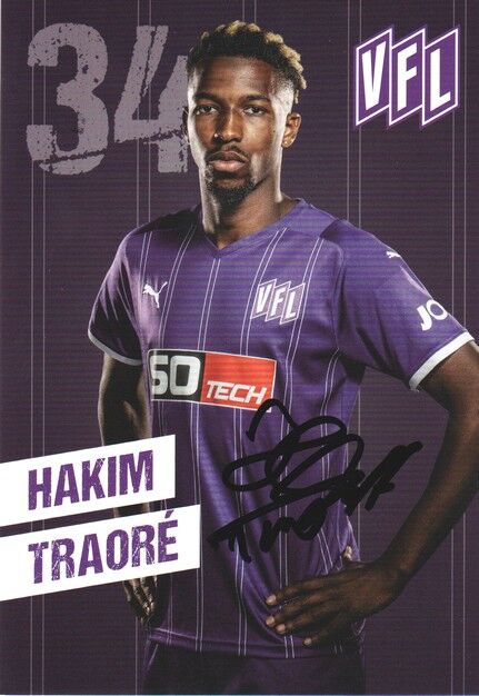 Autogramm Fussball | VfL Osnabrück | 2021 | Hakim TRAORE