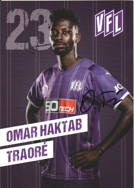 Autogramm Fussball | VfL Osnabrück | 2021 | Omar Haktab TRAORE