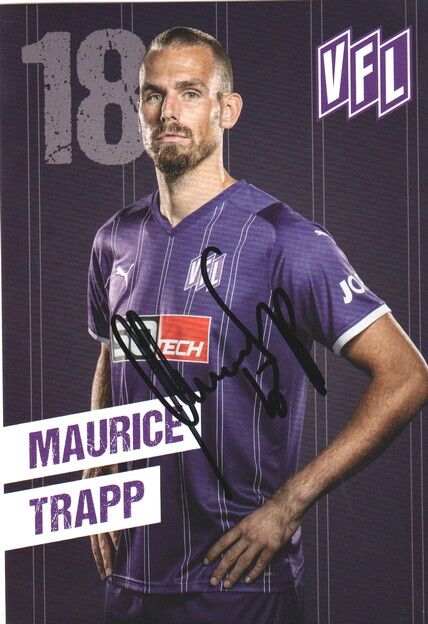 Autogramm Fussball | VfL Osnabrück | 2021 | Maurice TRAPP