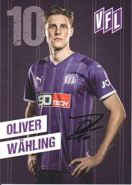 Autogramm Fussball | VfL Osnabrück | 2021 | Oliver WÄHLING