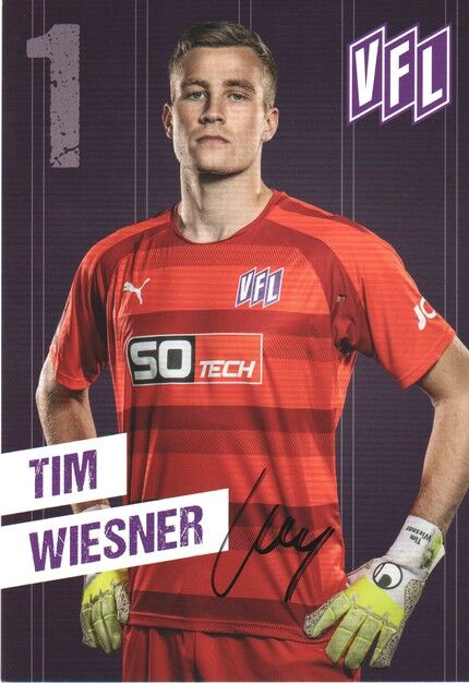 Autogramm Fussball | VfL Osnabrück | 2021 | Tim WIESNER