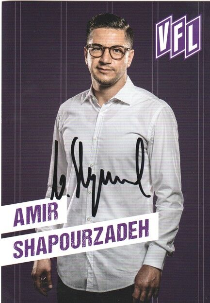 Autogramm Fussball | VfL Osnabrück | 2021 | Amir SHAPOURZADEH