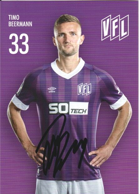 Autogramm Fussball | VfL Osnabrück | 2022 | Timo BEERMANN