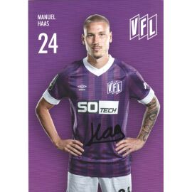 Autogramm Fussball | VfL Osnabrück | 2022 | Manuel HAAS