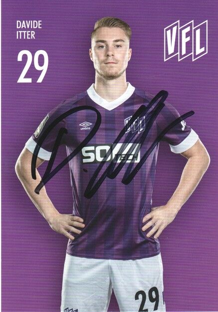 Autogramm Fussball | VfL Osnabrück | 2022 | Davide ITTER