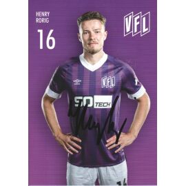 Autogramm Fussball | VfL Osnabrück | 2022 | Henry RORIG