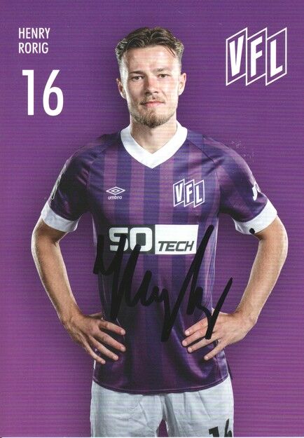 Autogramm Fussball | VfL Osnabrück | 2022 | Henry RORIG