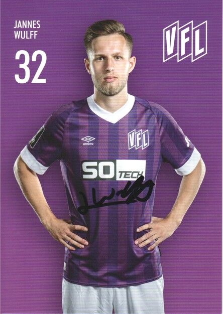 Autogramm Fussball | VfL Osnabrück | 2022 | Jannes WULFF