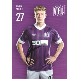 Autogramm Fussball | VfL Osnabrück | 2022 | Jannik ZAHMEL