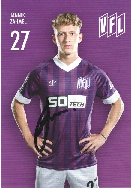 Autogramm Fussball | VfL Osnabrück | 2022 | Jannik ZAHMEL