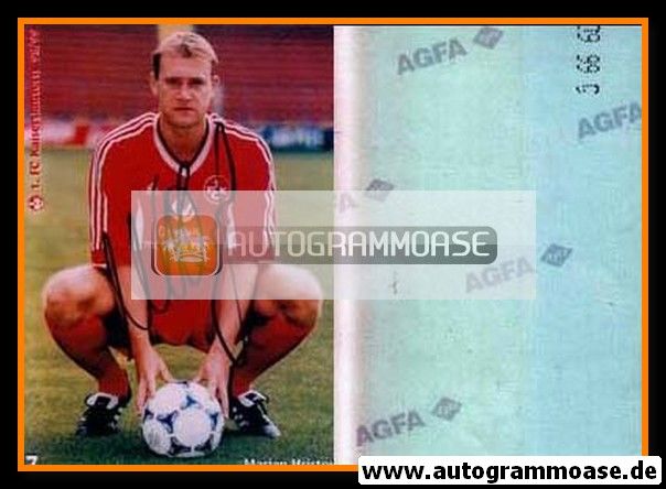 Autogramm Fussball | 1. FC Kaiserslautern | 1998 Foto | Marian HRISTOV