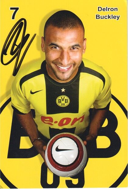 Autogramm Fussball | Borussia Dortmund | 2005 | Delron BUCKLEY