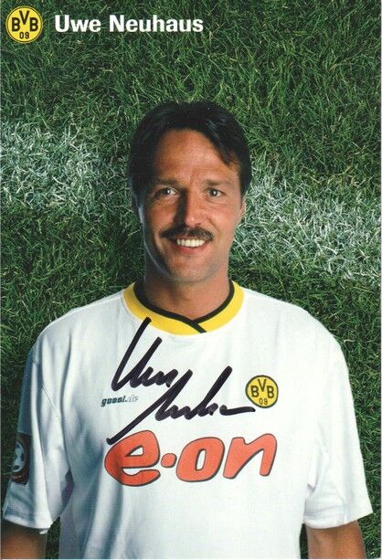 Autogramm Fussball | Borussia Dortmund | 2001 | Uwe NEUHAUS