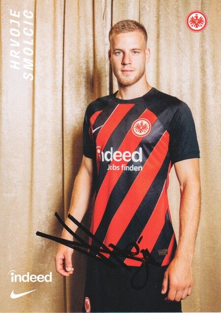 Autogramm Fussball | Eintracht Frankfurt | 2023 | Hrvoje SMOLCIC