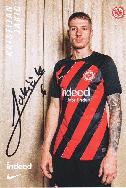 Autogramm Fussball | Eintracht Frankfurt | 2023 | Kristijan JAKIC