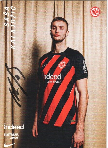 Autogramm Fussball | Eintracht Frankfurt | 2023 | Sasa KALAJDZIC