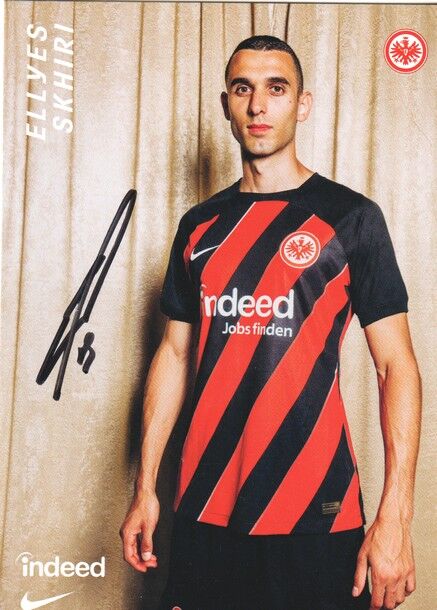 Autogramm Fussball | Eintracht Frankfurt | 2023 | Ellyes SKHIRI
