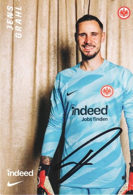 Autogramm Fussball | Eintracht Frankfurt | 2023 | Jens GRAHL