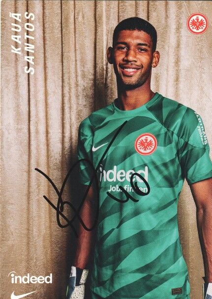 Autogramm Fussball | Eintracht Frankfurt | 2023 | Kaua SANTOS