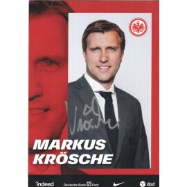 Autogramm Fussball | Eintracht Frankfurt | 2021 | Markus KRÖSCHE