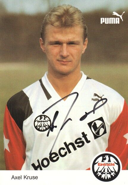 Autogramm Fussball | Eintracht Frankfurt | 1990 | Axel KRUSE