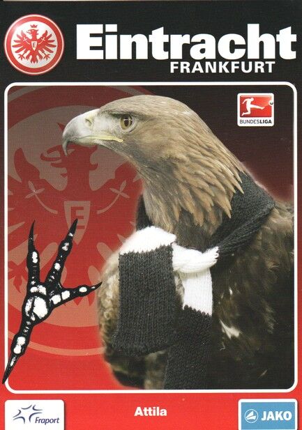 AK Fussball | Eintracht Frankfurt | 2011 | ATTILA (Maskottchen)