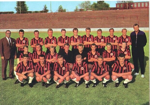Mannschaftskarte Fussball | Eintracht Frankfurt | 1958 (Meister)
