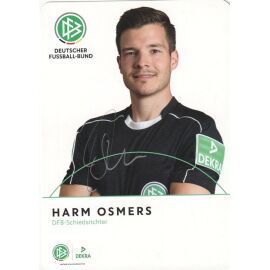 Autogramm Fussball | Schiedsrichter | 2017 Dekra | Harm OSMERS