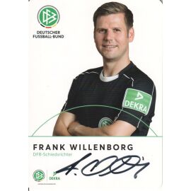 Autogramm Fussball | Schiedsrichter | 2017 Dekra | Frank WILLENBORG