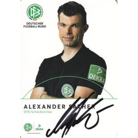 Autogramm Fussball | Schiedsrichter | 2019 Dekra | Alexander SATHER