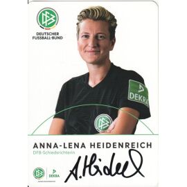 Autogramm Fussball | Schiedsrichter | 2019 Dekra | Anna-Lena HEIDENREICH