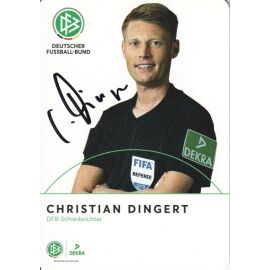 Autogramm Fussball | Schiedsrichter | 2019 Dekra | Christian DINGERT