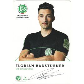 Autogramm Fussball | Schiedsrichter | 2019 Dekra | Florian BADSTÜBNER